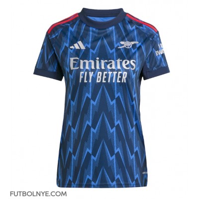 Camiseta Arsenal Viktor Gyokeres #14 Visitante Equipación para mujer 2025-26 manga corta Camiseta Arsenal Viktor Gyokeres #14 Visitante Equipación para mujer 2025-26 manga corta